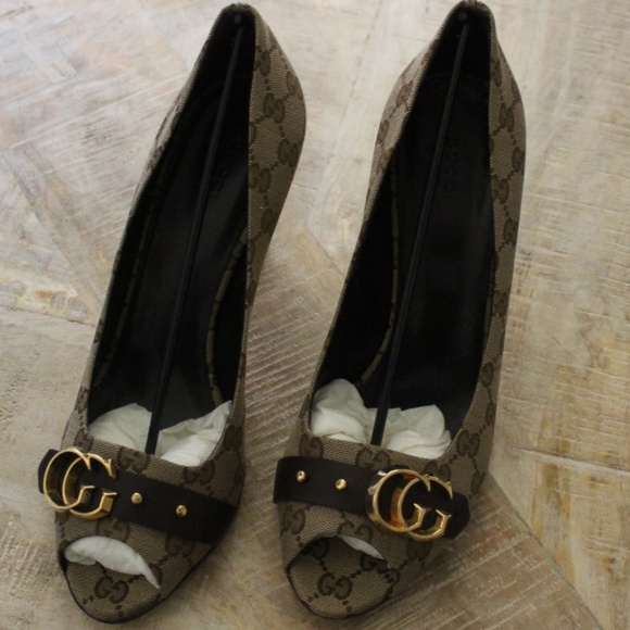 (New) Gucci GG High Heels (size: 41.5) - Picture 1 of 8
